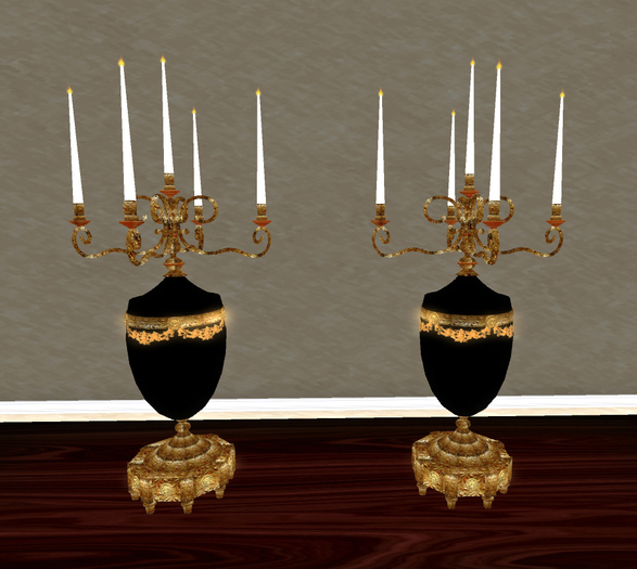 Louis XIV Candelabra C (Small) - Set of 2