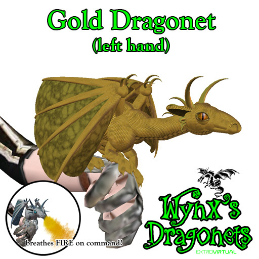 Gold Dragonet (left hand)