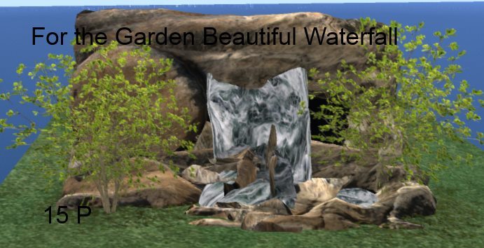 For the Garden Beautiful Waterfall