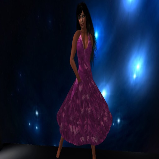 purple pleasure dress