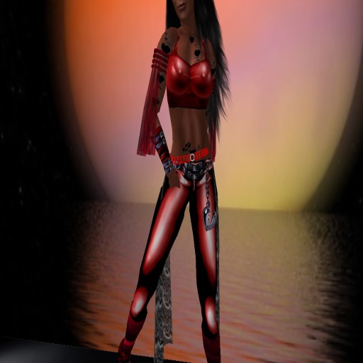 red dragon latex outfit