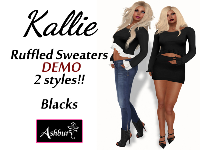 [ASHBURY] Kallie Ruffled Sweater-DEMOS