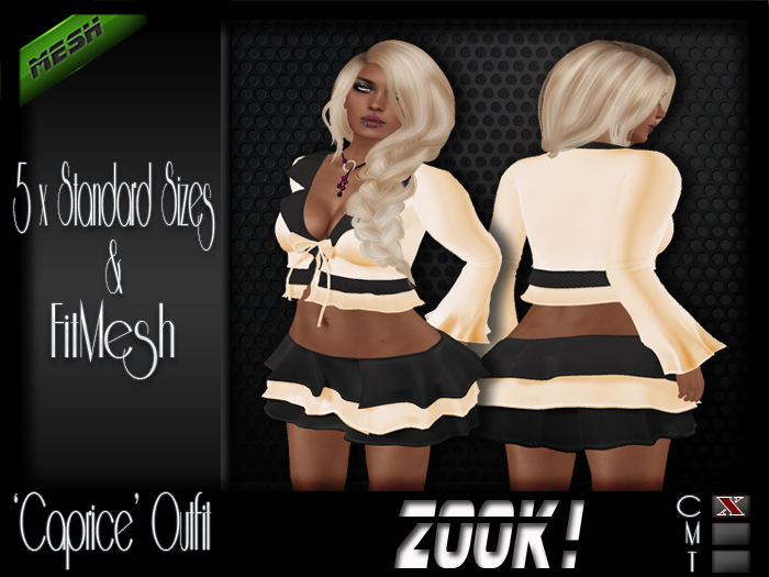 ZK! Caprice Outfit - Orange 