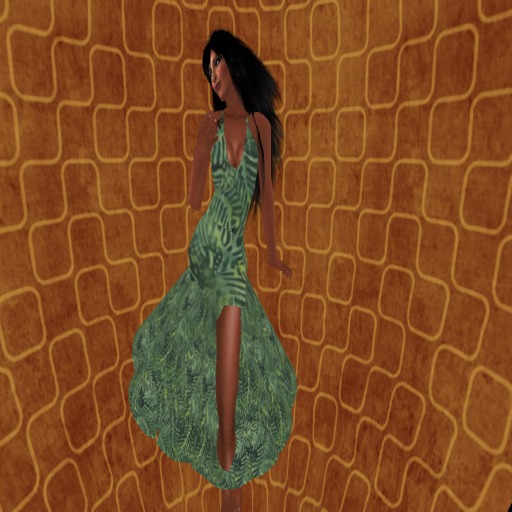 jungle formal dress