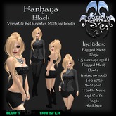 [FPI] Farhana Black - Versatile Combo Pack