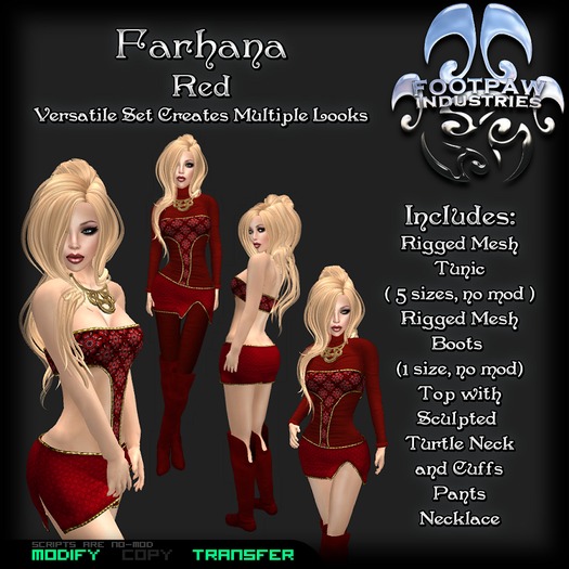 [FPI] Farhana Red - Versatile Combo Pack