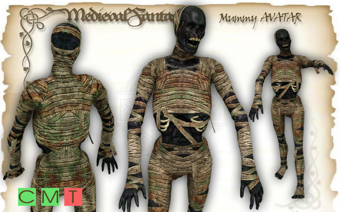[MF] Rigged mesh AVATAR Mummy 2 (Boxed)