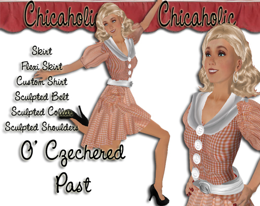 Chicaholic O'Czechered Past Dress