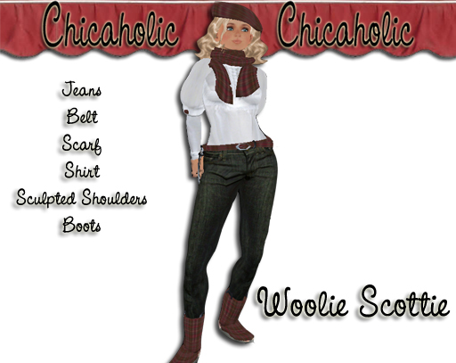 Chicaholic Woolie Scottie Outfit