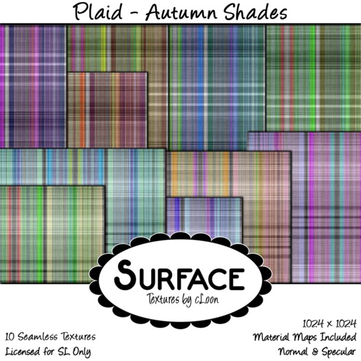 Surface - Plaid - Autumn Shades