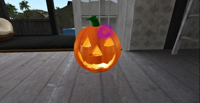 Pumpkin Fog Machine Click on/off