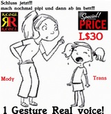 schluss jetzt mach nochmal pipi und dann ab im bett (REAL VOICE)