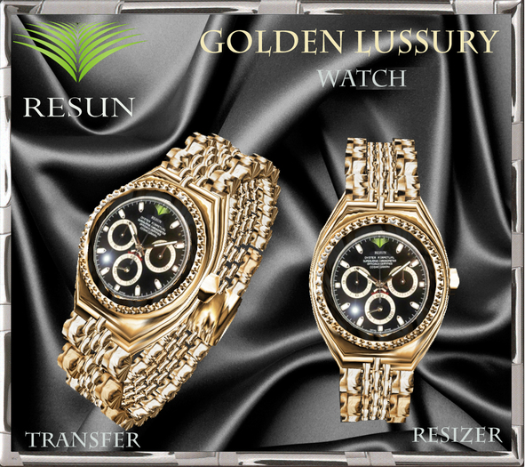 Res_Golden  Lussury Watch
