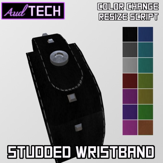 AudTech Studded Wristbands