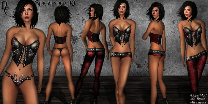 *DE Designs* Sidewinder 10 - Red