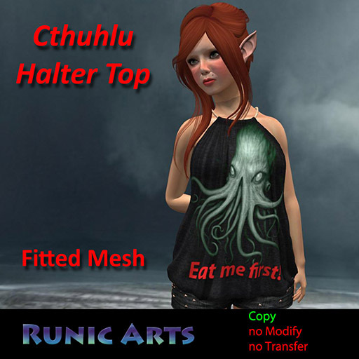 Cthulu halter top