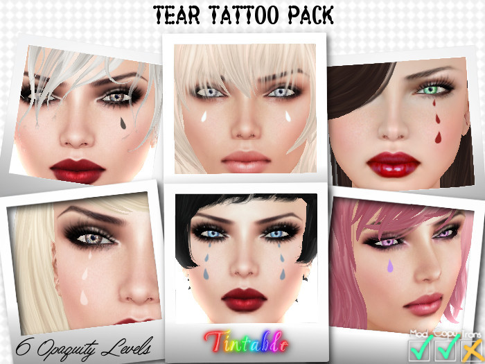Tear Tattoo Pack