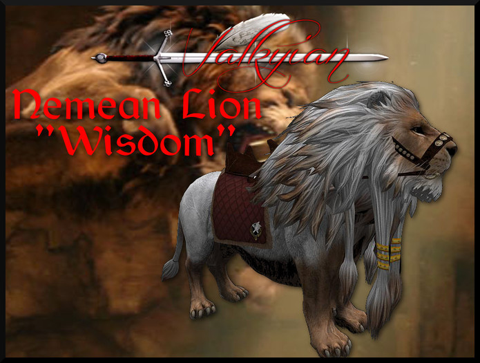 ~Valkyrian~Nemean"(Wisdom) Ridable Just ADD