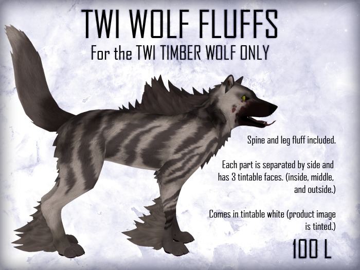 [M.O.R] TWI wolf fluffs