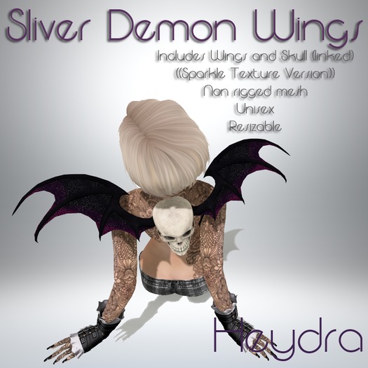 HEYDRA Sliver Demon Wings FATPACK