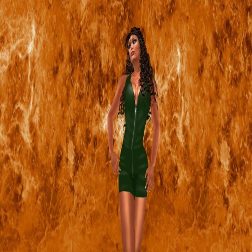 green leather minidress** PROMO **