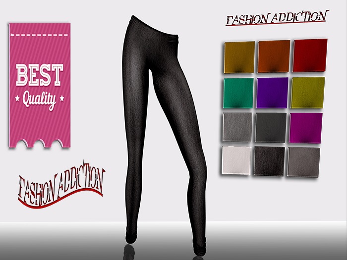 DEMO FASHION Leggings leather