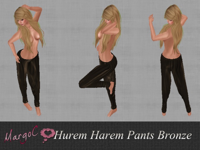 Hurem Harem Pants Bronze - MargoC