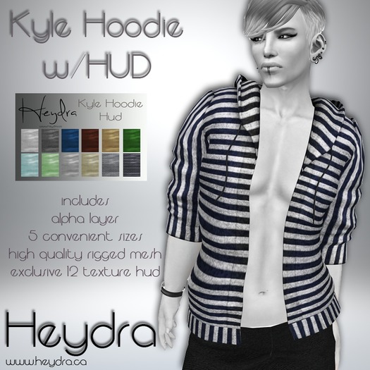 HEYDRA Kyle Hoodie w/HUD