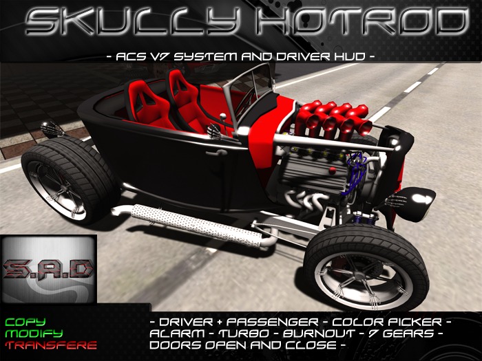.:S.A.D:. Skully HotRod