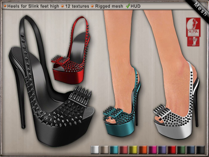 DN Mesh CowGirl Boots w HUD