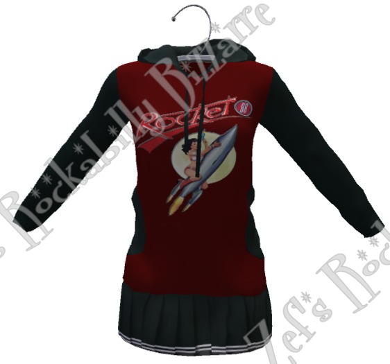 Zef's Rockabilly Cheerleader Rocket88 outfit (red) 