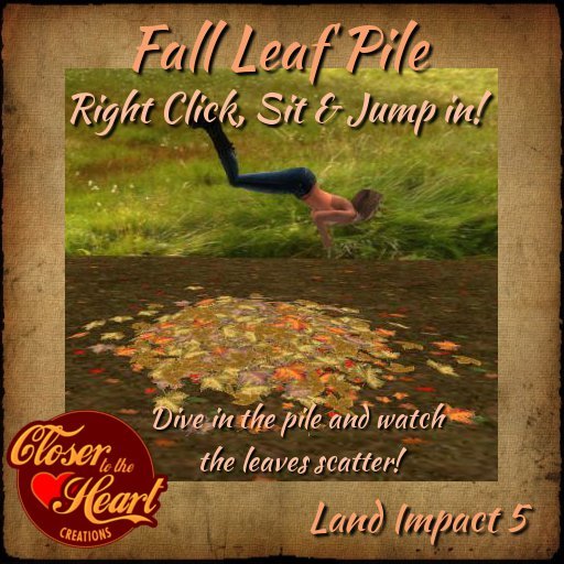 Fall Leaf Pile-Jump In! BOXED