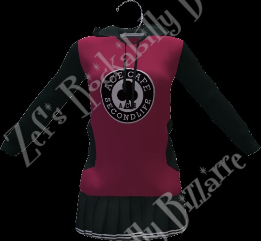 Zef's Rockabilly Cheerleader Ace Cafe outfit