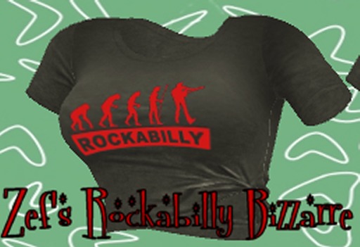 Zef's Mesh Knotted Rockabilly Evolution T 
