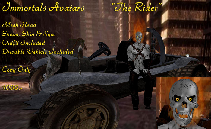 IMMORTALS RIDER AVATAR