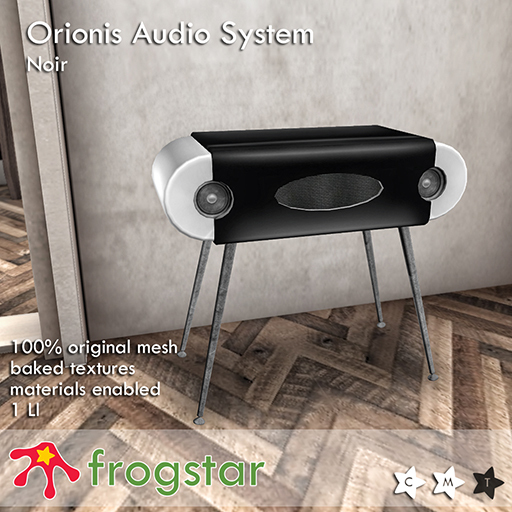 Frogstar - Orionis Audio System (Noir)