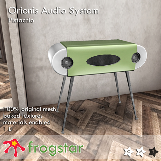 Frogstar - Orionis Audio System (Pistachio)