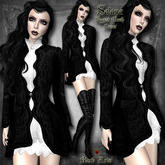 ~Black Arts~Selene Lace Coat Dress