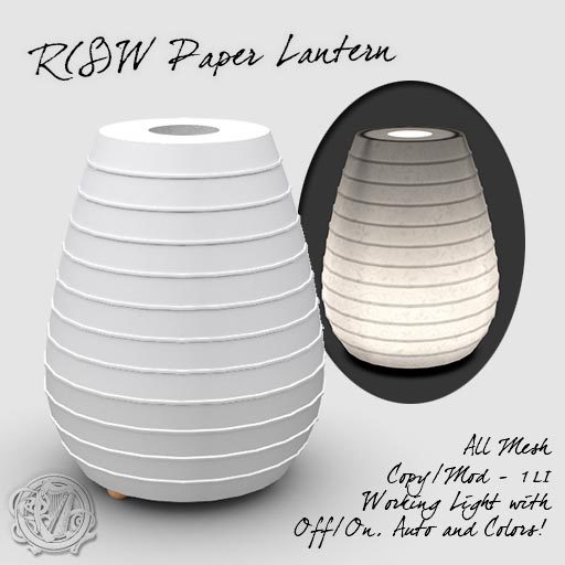 R(S)W Paper Lantern