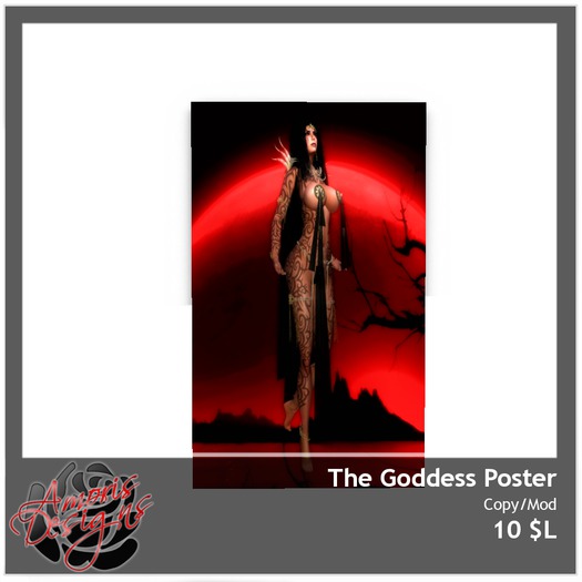 AD{@}. The Goddess Poster