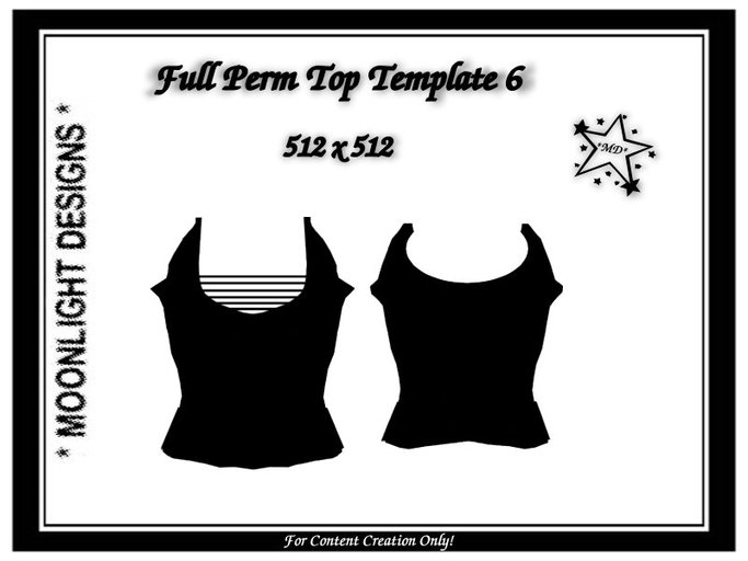 *MD* Full Perm Top Template 6
