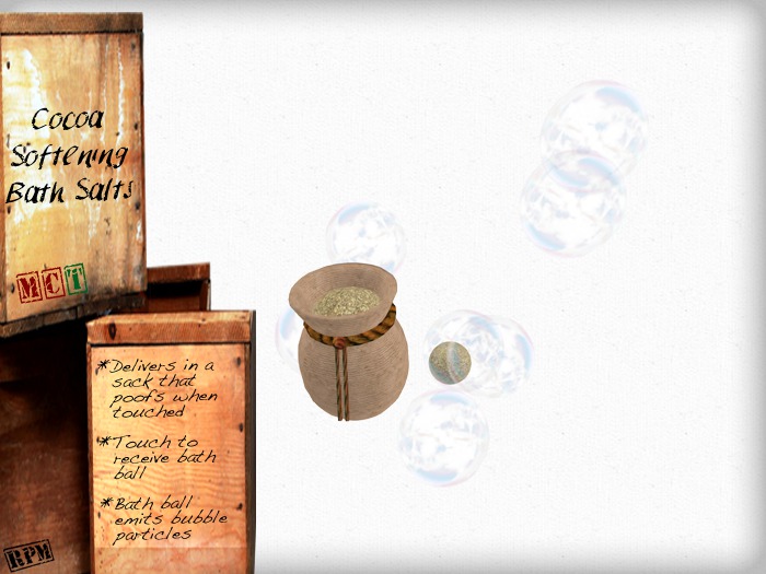 Cocoa Softening Bath Salts