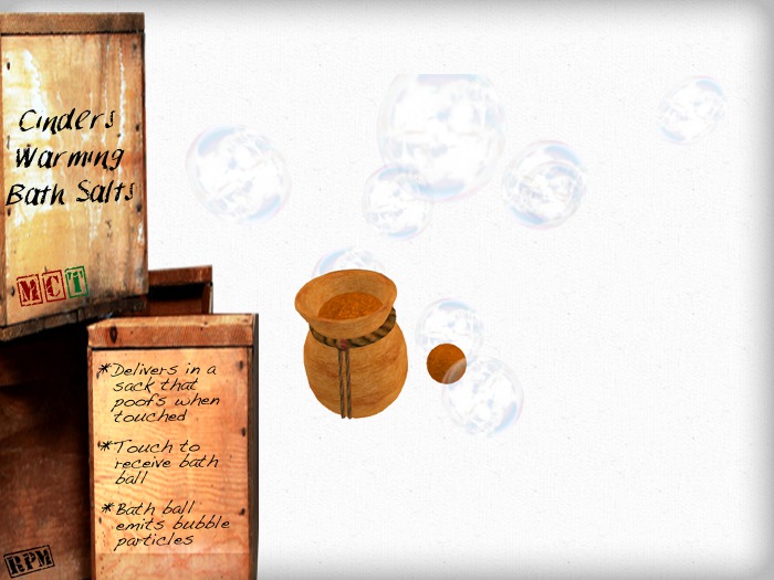 Cinders Warming Bath Salts