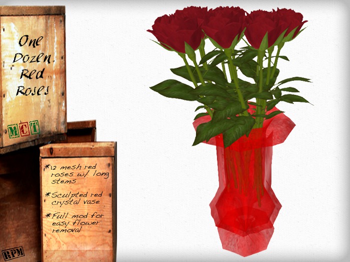 One Dozen Red Roses