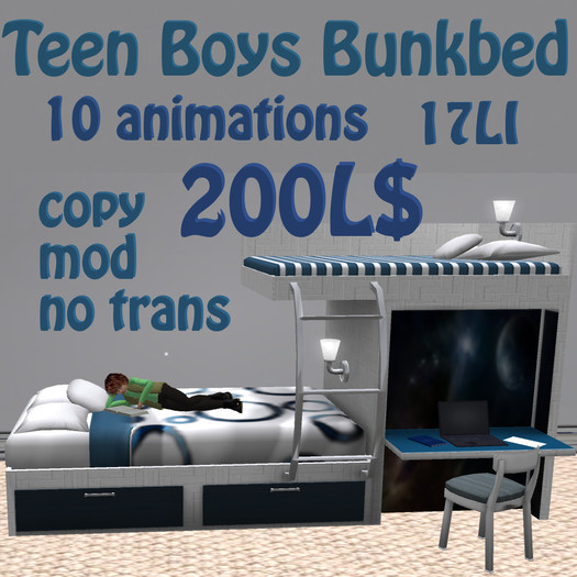 Tween Bunkbed Boys