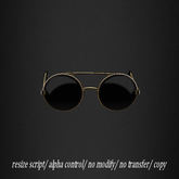 SUNGLASSES TRC55 GOLD       -RYCA-