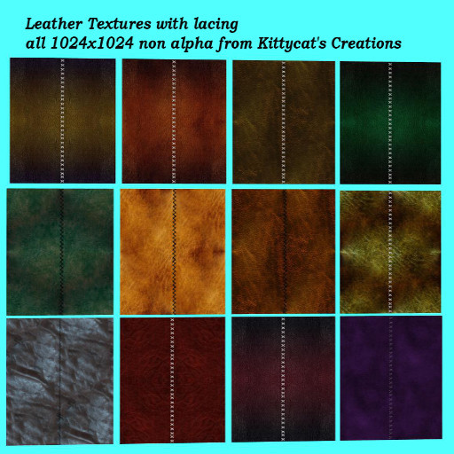 Leather laced textures is a duplicate