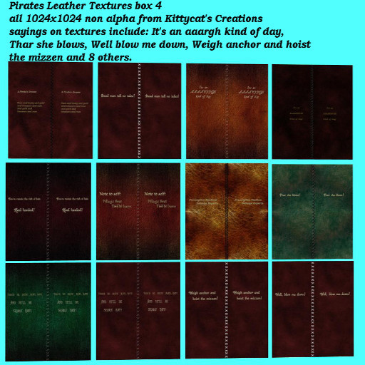 Pirate Leathers 5 box