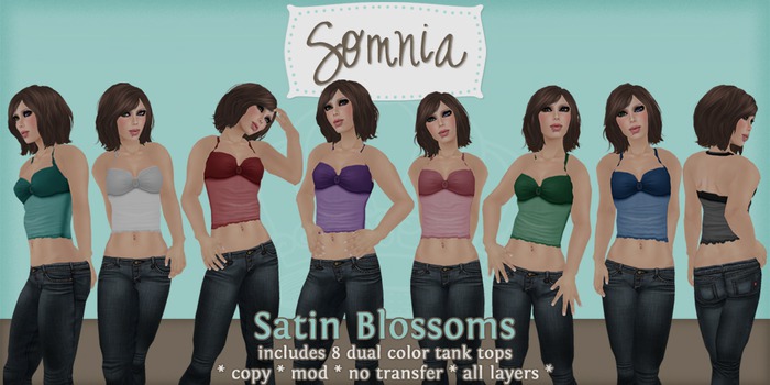 .: Somnia :. Satin Blossoms {Wear Me to Unpack}