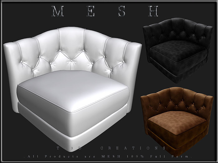 T-3D Creations [ Gorgeous Chair ] - Regular Size - Full Perm -